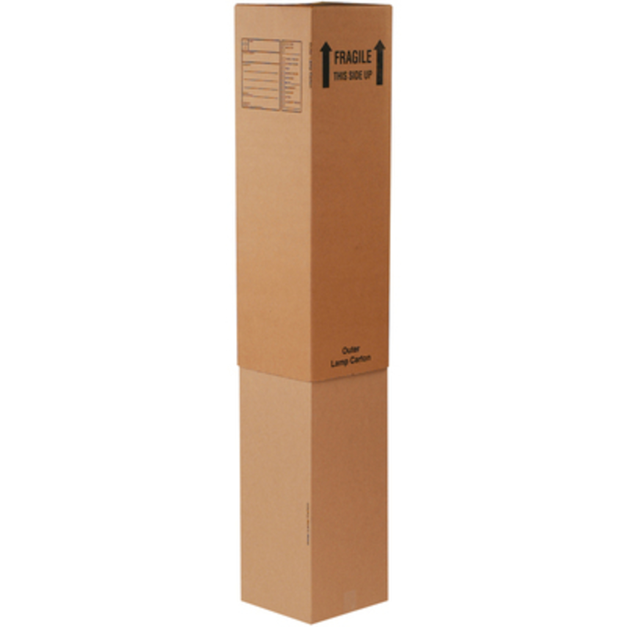 12 x 12 x 46in. Inner Lamp Boxes 15 /CS, Model# INNERLAMP
